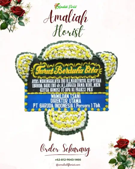 Papan Bunga Duka Tejasari